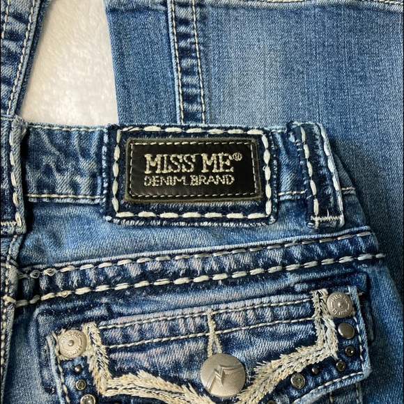 Miss Me Jeans Easy Boot JE1053ER Size 24 - Picture 8 of 10